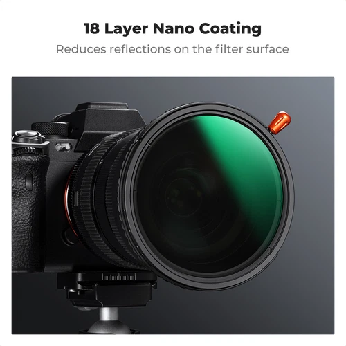K&F Concept Lens Filter 3 in 1 ND2-32 CPL Black Mist Diffusion 1/4 67mm 82mm - Picture 8 of 19