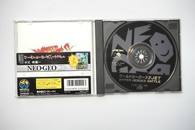 SNK NEO GEO CD World Heros 2 Jet Japan NEOGEO Game US Seller