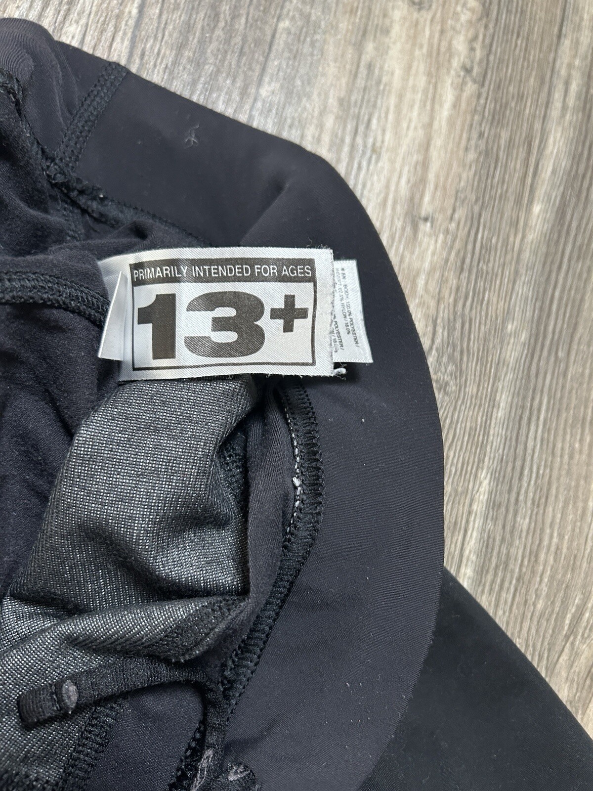 Salomon Leggings Donna M Nero Antivento Cerniera Fondo Pantaloni Sci Corsa