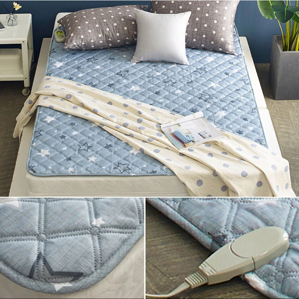 HANIL Electric Heating Mat Bed Mattress Pad Blanket Large Size Washable AC  220V | eBay