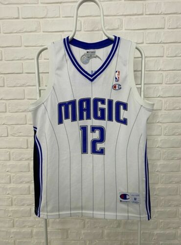 Camiseta deportiva de baloncesto Howard #12 de Orlando Magic Champion de la NBA talla M blanca - Imagen 1 de 7