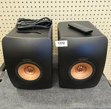 Kef Ls50 Wireless Ii Bookshelf Speaker - Black(used, With Remote, No Box) #1270