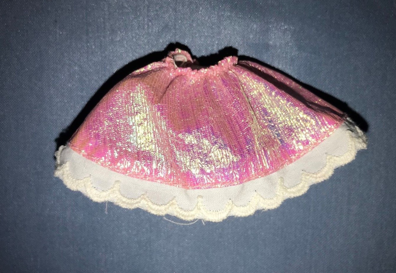 1995 Barbie Doll Foam 'N Color #14457 Pink White Iridescent Skirt