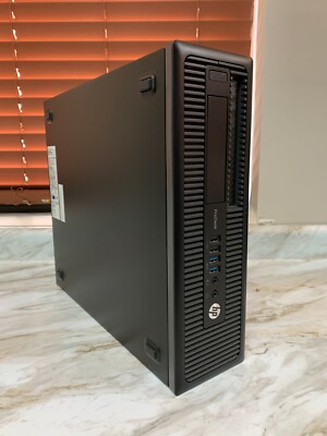 HP PRODESK 600 G1 SFF PC | G3250 3.20GHZ | 240GB SSD + 500GB HDD | 8GB RAM | W10
