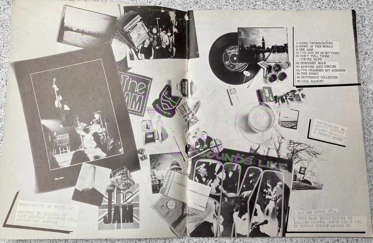 THE REST OF THE BEST OF THE JAM SCORES SHEET MUSIC PAPERBACK 1980