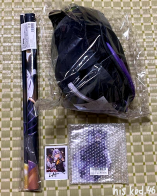 Hololive Laplus Darknesss 2022 Birthday Goods Complete Set W