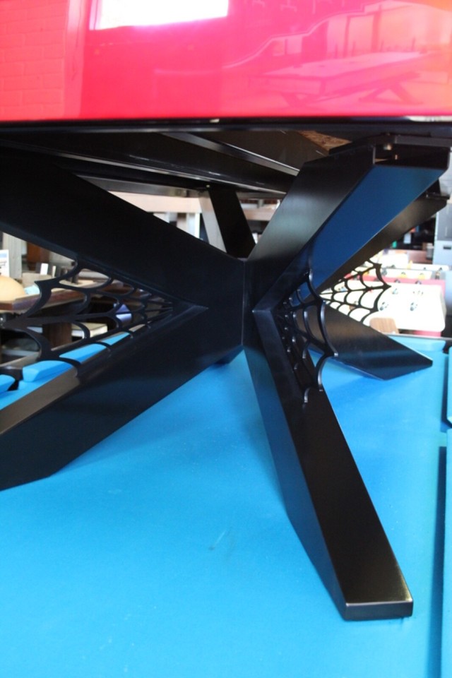 Custom spider man Pool table The carnage. | eBay
