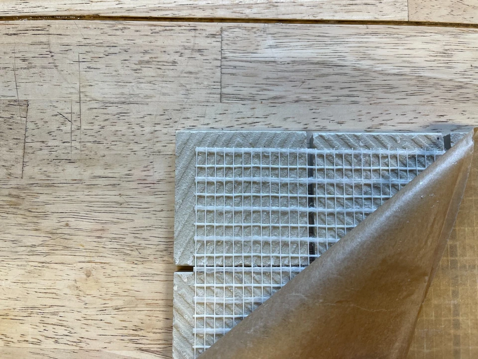 Florida - Brilliance White -Square Matte Porcelain Mosaic Tile Sheets -12" x 12" - Image 4 of 4