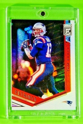 Elite Tom Brady Patriots Legend SP Spectacular Holofoil Non Prizm Refractor TB12