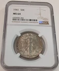 1941 Walking Liberty 50c Half-Dollar NGC MS64 #6303096-002