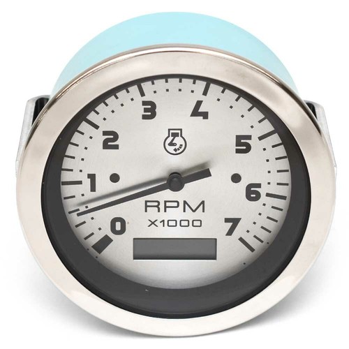 Teleflex Boat Multifunction Gauge 780042PDFB | Tachometer Hour 3 3/8 Inch - Bild 1 von 3