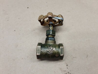 KITZ 1/2''NPT 100 STAINLESS STEEL MANUAL FLOW CONTROL VALVE #1008J53
