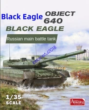 Amusing Hobby 35A064 1/35 Russian Main Battle Tank Black Eagle Object 640 model