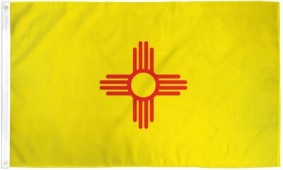 ''NEW MEXICO'' flag 2x3 ft polyester banner sign NM state