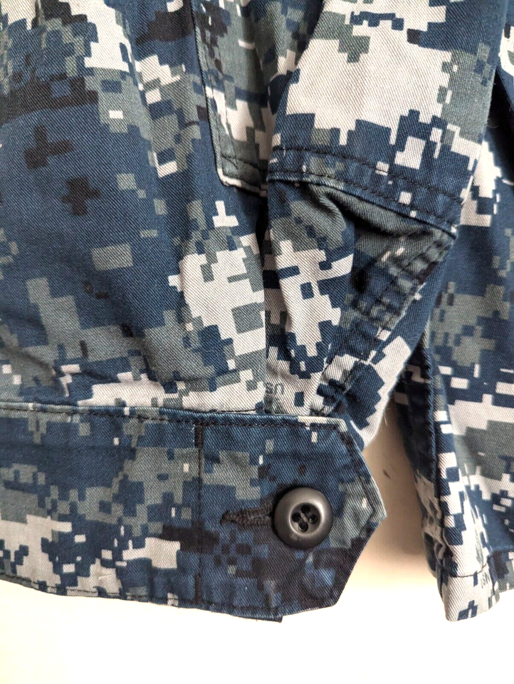 Genuine Issue US Navy Blue Digital Camouflage Naval Working Uniform