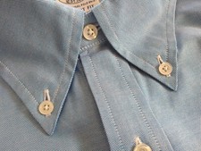 NWOT Brooks Brothers Aqua Supima Cotton Button Down 16-31 Regent Fit MSRP 140