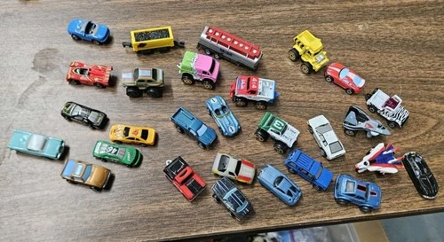Vintage Galoob Micro Machines Cars Planes lot of 28