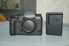 Fujifilm Fuji X-T2 XT2 Black 24.3MP Mirrorless Digital Camera Body Battery READ