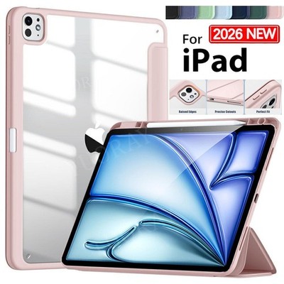 Für iPad Air 4/5/6 Air M3/M4 2026 Pro 11'' M5 Schutzhülle Tasche Case Smart Cover
