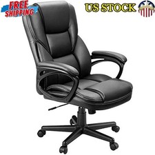 Ergonomic High Back Adjustable Office Chair W/ Lumbar Support Swivel Black New