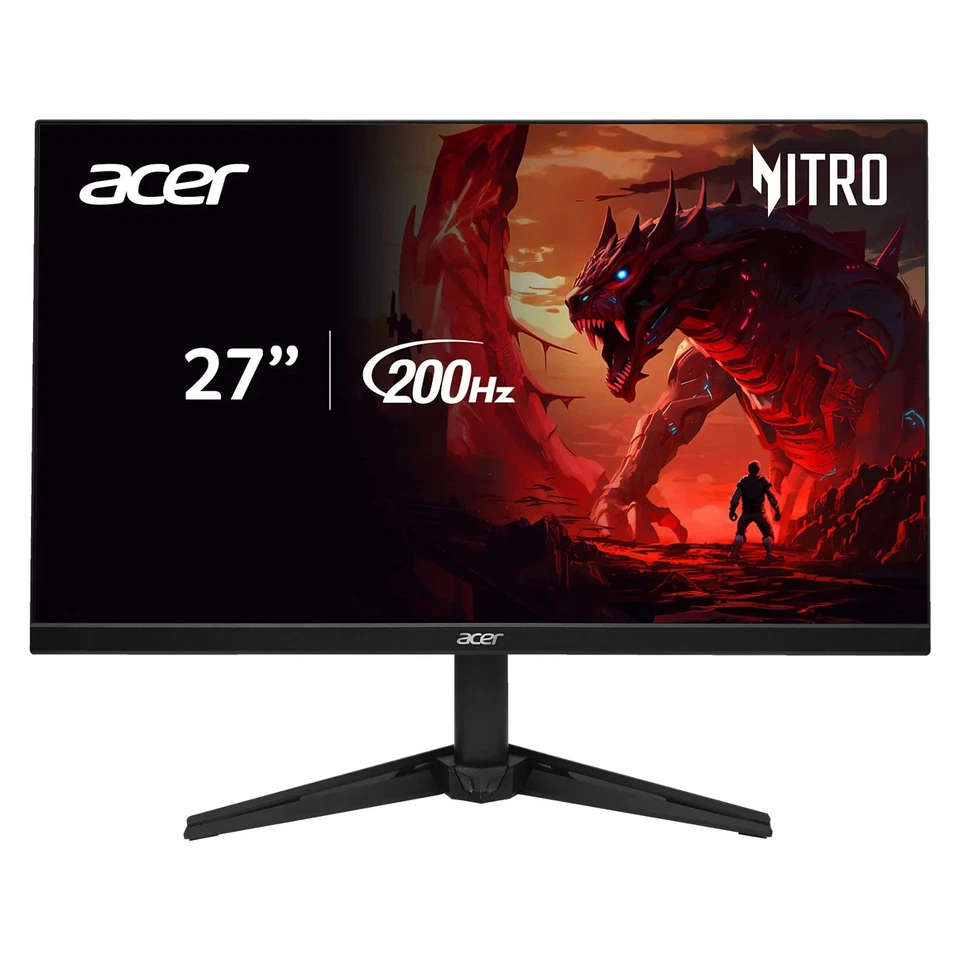 ACER Nitro QG271X1 (27") IPS Full-HD Gaming Monitor, 1ms, 200Hz, DP, HDMI