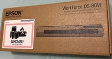 Epson Workforce DS-80W Wireless Portable Color Document Scanner