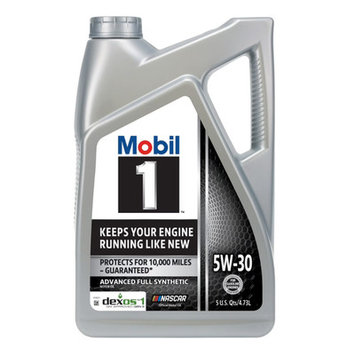 Mobil 1 Advanced Full Synthetic 5W-30 Motor Oil, 5 Quart, Free Shipping, New