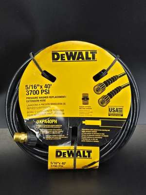 #ad #ad DeWalt DXPA40PH 5 16quot; x 40#x27; 3700 PSI Pressure Washer Replacement Extension Hose $54.99