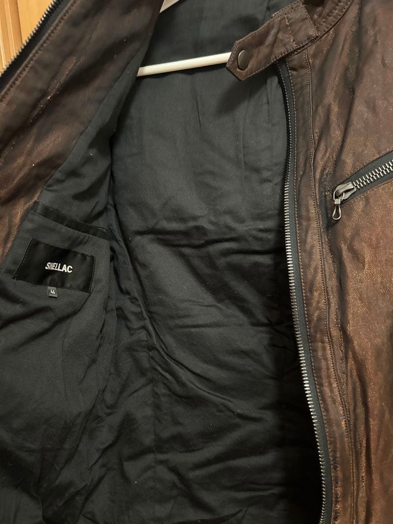 Shellac Cupra material Single Rider Jacket - image 7