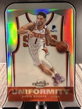 DEVIN BOOKER 2019-20 Panini Contenders Optic Uniformity Holo SP #14 Phoenix Suns