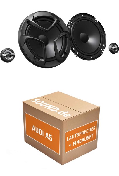 Lautsprecher Boxen Vorne JVC CS-JS600 FüR Audi A5 + Cabrio 2X Tief-MitteltöNer 2-image