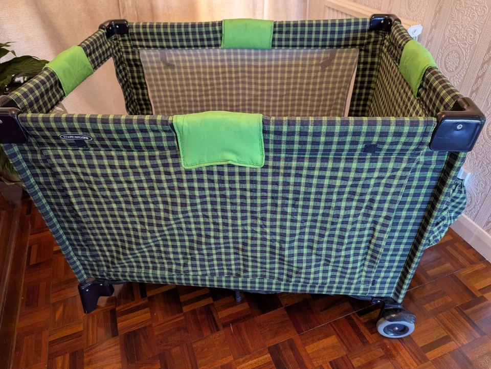 Mothercare Travel Cot Playpen with Carrying Case Baby Toddler Bed Cot - Image 2 of 4