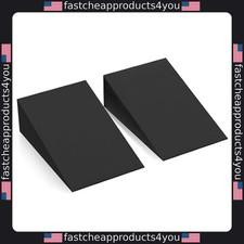 Foam Wedge Slant Board Set - 2 Pcs Calf Stretchers for Yoga  Therapy