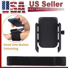 360 Rotatable Wristband Phone Holder Armband Cell Phone Bag Sports Holder US
