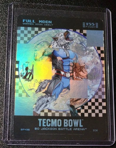 Bo Jackson Battle Arena Tecmo Bowl Full Moon Big Pixel Ice SP Warren Moon