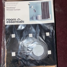 Hookless Shower Curtain - Uses No Hooks or Li...