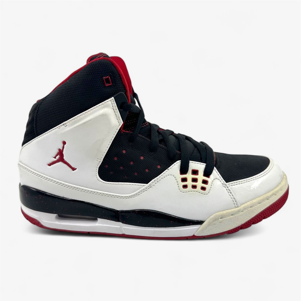 JORDAN SC-1 LOW ☆ White Black Red ☆ Y3 ☆ EUC ☆ Size 11.5 Mens Jordan SC-1 Low Red Grey for Sale | Authenticity Guaranteed  main image 2