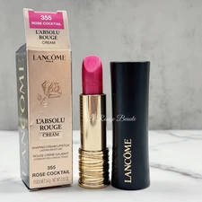 Lancome L'Absolu Rouge Lipstick - 355 Rosy Cocktail ( Champagne ) Cream
