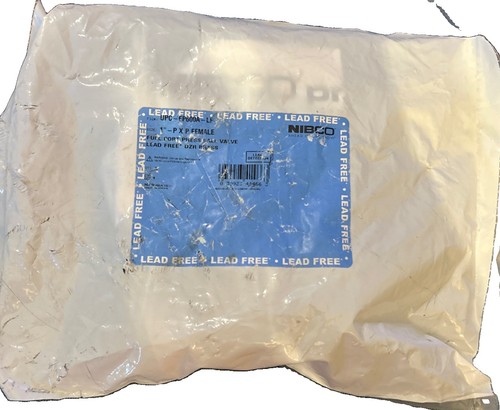 Nibco Press Ball Valve,  1” PC-FP600A-LF. New In Package!             BG
