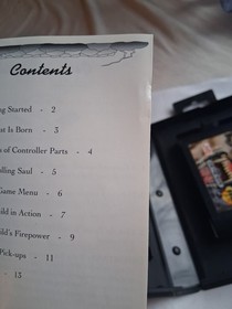 Wolfchild Sega Genesis 1993 Complete in Box with Manual Untested