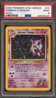 Pokemon Sabrina's Gengar Gym Heroes Unlimited Holo Rare #14 PSA 9 Mint
