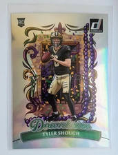 🔥2025 Panini Donruss Football Saints Tyler Shough OVERSIZED DOWNTOWN RC #19🔥