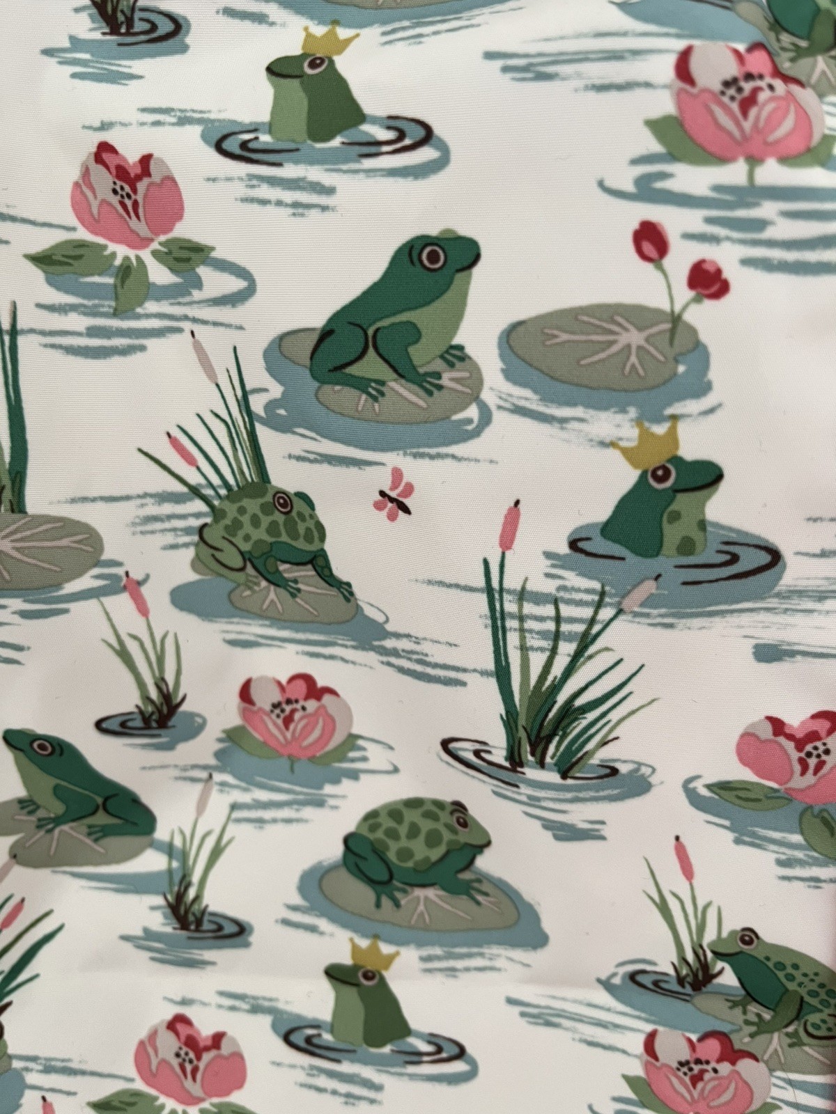 Cath Kidston Frog Print Foldaway Packable Overnight / Weekend Bag - BNWT (Rare) image 4