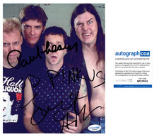 'Butthole Surfers' Band Signed 8x10 Photo 'Gibby Haynes, Paul, & J.D.' ACOA