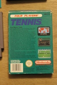 Tennis a quattro giocatori (Nintendo NES) - CONFEZIONE ORIGINALE PAL