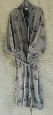 Vintage  Woolrich Robe Men Large Green  Hippo 