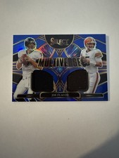 2025 Panini Select #MVJ-JFO Joe Flacco Multiverse Blue Prizm Jersey Relic