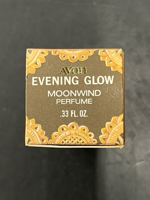 Evening Glow with Moonwind perfume .33 fl oz  - Vintage AVON