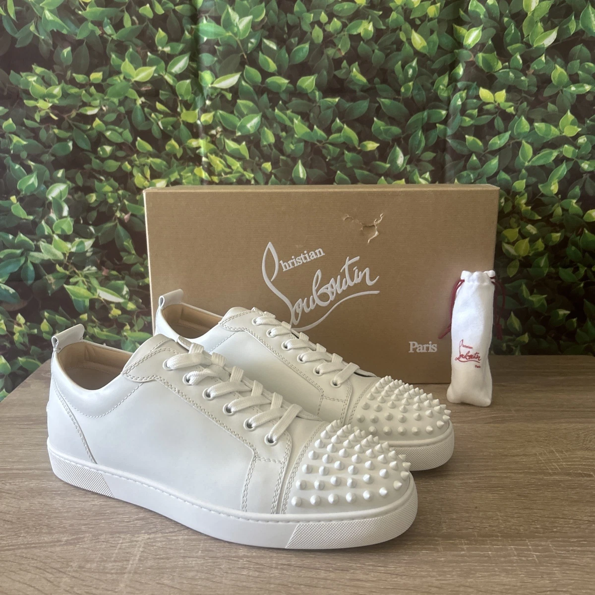 Christian Louboutin Christian Louboutin Louis Junior Spikes Flat