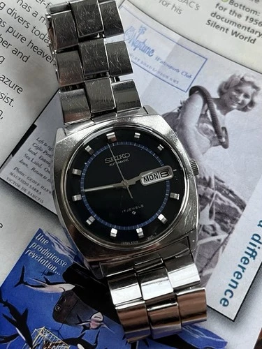 Vintage Seiko 6309-8080 Automatic 17 Jewels Men’s Watch Japan Made